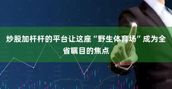 炒股加杆杆的平台让这座“野生体育场”成为全省瞩目的焦点