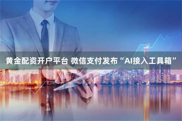 黄金配资开户平台 微信支付发布“AI接入工具箱”